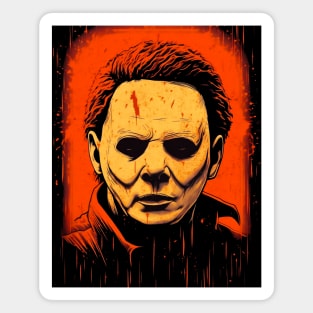 Michael Myers is watching you Magnet